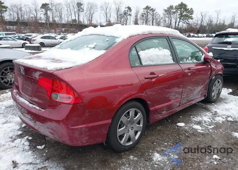 2007 Honda Civic Lx from USA, damaged, VIN 1HGFA16577L000183
